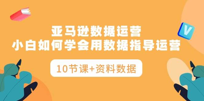 亚马逊数据运营，小白如何学会用数据指导运营（10节课+资料数据）-伊恩资源网