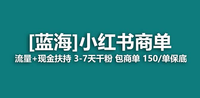 【蓝海项目】小红书商单！长期稳定 7天变现 商单一口价包分配 轻松月入过万-伊恩资源网