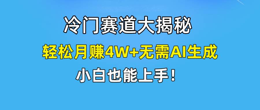 快手无脑搬运冷门赛道视频“仅6个作品 涨粉6万”轻松月赚4W+-伊恩资源网