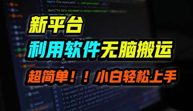 B站平台用软件无脑搬运，月赚10000+，小白也能轻松上手-伊恩资源网