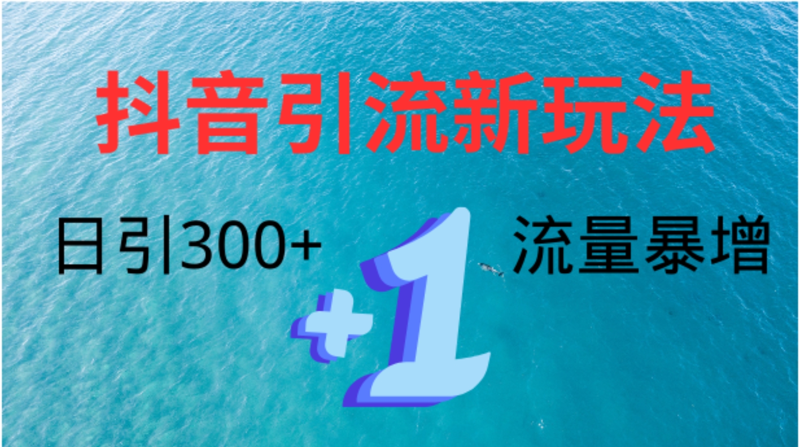 创业粉高效引流，抖音工具号玩法4.0，日引300+-伊恩资源网