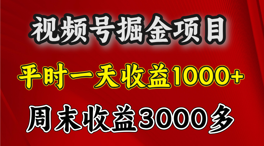 官方项目，一周一结算，平时收益一天1000左右，周六周日收益还高-伊恩资源网