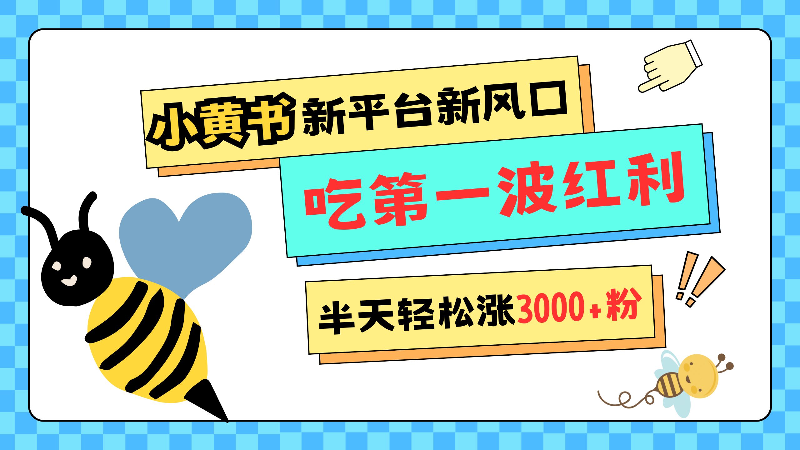 网易版小红书重磅来袭，新平台新风口，管理宽松，半天轻松涨3000粉，第一波红利等你来吃-伊恩资源网